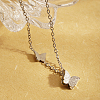 Elegant Stainless Steel Butterfly Pendant Necklace for Women's Daily Wear GY2263-2-1