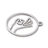 304 Stainless Steel Pendants STAS-Z131-01D-P-2