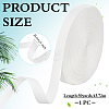 Flat Nylon Ribbons OCOR-WH0120-52B-2
