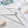 Wood Wedding Mrs Clothes Hangers DIY-WH0504-924A-4