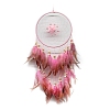 Woven Net/Web with Feather Hanging Ornaments PW-WG0DA7B-03-1