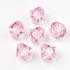 Transparent Acrylic Beads X-TACR-S146-4mm-02-2