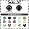 180Pcs 15 Styles Natural Mixed Gemstone Beads Sets G-NB0005-17-2