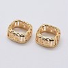 Brass Sew on Prong Settings LS-KK-E753-02LG-10x10-1