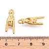 304 Stainless Steel Pendants X-STAS-T065-21A-G-3