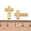 Easter Brass Micro Pave Clear Cubic Zirconia Pendants CU-CBADC6C-10G-01-3