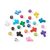 1150Pcs 23 colors Acrylic Beads SACR-TA0001-09-2