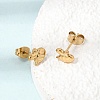 304 Stainless Steel Stud Earrings SA-CBABF3F-14G-02-2