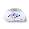 Cherry Pattern PVC Claw Hair Clips LS-PHAR-M013-02G-1