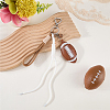 1Pc Sports ThemePU Leather Keychains KEYC-SP0001-67A-4