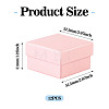 12Pcs Square Cardboard Jewelry Storage Boxes CON-TA0001-41-4