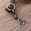 All-Seeing Eye 304 Stainless Steel & Resin Keychains PW0375-4