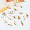 100Pcs 304 Stainless Steel Slide On End Clasp Tubes STAS-BBC0001-81-4