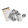 30Pcs 15 Styles Clock Theme Scrapbook Paper Kits DIY-D075-02-8