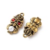 304 Stainless Steel & ABS Plastic Pearl Pendants PL-L002-04AG-01-2