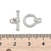 SHEGRACE Brass Toggle Clasps XGR0121P-156P-3