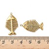 304 Stainless Steel Rhinestone Pendants Ion Plating(IP) STAS-V015-02G-3