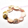 Natural Pink Opal Beads Strands G-F477-10-2