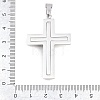 304 Stainless Steel Pendants STAS-B137-08P-3