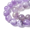 Natural Amethyst Beads Strands G-M445-8MM-01C-4