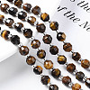 Natural Tiger Eye Beads Strands G-T132-045A-4