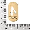 304 Stainless Steel Pendants STAS-D200-02E-G-3