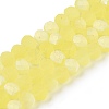 Transparent Glass Beads Strands EGLA-A044-T8mm-MB29-5