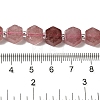 Natural Strawberry Quartz Beads Strands G-P534-A03-02-5