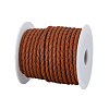 Round PU Leather Braided Cord LC-WH0012-03B-01-1