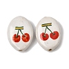 Handmade Porcelain Beads PORC-K012-08B-1