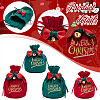 4Pcs 4 Styles Christmas Velvet Candy Apple Bags TP-CP0001-05B-4