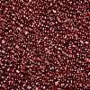 6/0 Baking Paint Transparent Fringe Glass Seed Beads X1-SEED-N006-06D-3