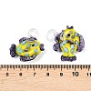 Handmade Lampwork Pendants LAMP-B035-01C-22-3