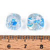 Handmade Foil Lampwork Beads Strands FOIL-T008-04D-4