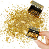 Alloy Pirate Treasure Prop  with Gold Bars Miniature Model DJEW-WH0028-034A-G-1