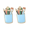 Alloy with Enamel Pendants AL-CBAE84A-02D-01-1