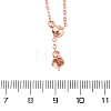 Brass Cable Chain Necklaces for Women NJEW-D302-58RG-2