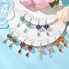 Mixed Stone Dangle Earrings EJEW-MZ00669-1