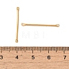 Ion Plating(IP) 304 Stainless Steel Connector Charms X-STAS-Q323-04F-G-3