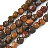 Natural Chinese Writing Stone Beads Strands GG-CBA9392-03-2