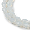 Electroplate Imitation Jade Glass Beads Strands EGLA-N013-J10mm-D02-3