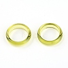 Resin Finger Rings RESI-WH0024-76H-1