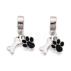 Alloy Enamel European Dangle Charms FIND-Q121-01D-P-1