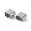 201 Stainless Steel Slide Charms/Slider Beads STAS-C016-07P-1-1