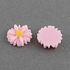 Flatback Hair & Costume Accessories Ornaments Resin Flower Daisy Decoden Cabochons CRES-Q101-02-1-1