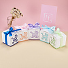Hollow Stroller BB Car Carriage Candy Box wedding party gifts with Ribbons CON-BC0004-97E-7