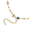 304 Stainless Steel Enamel Chain Necklace & Bracelet Sets SJEW-JS01378-6