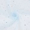 1M Sequins Polyester Organza Fabrics DIY-CY0003-41C-1