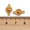 304 Stainless Steel Snap Clasps LS-STAS-K311-03G-3