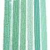 Electroplate Opaque Solid Color Glass Beads Strands LS-EGLA-A044-P4mm-L14-2